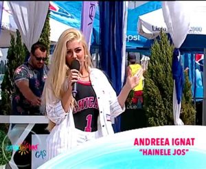Andreea Ignat - Hainele jos la Gashka mare 24 august 2017